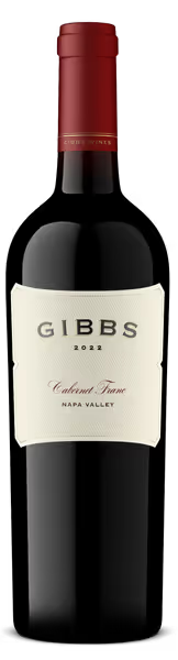 2022 Gibbs Napa Valley Carpenter Vineyard Cabernet Franc, St Helena, USA (750ml)