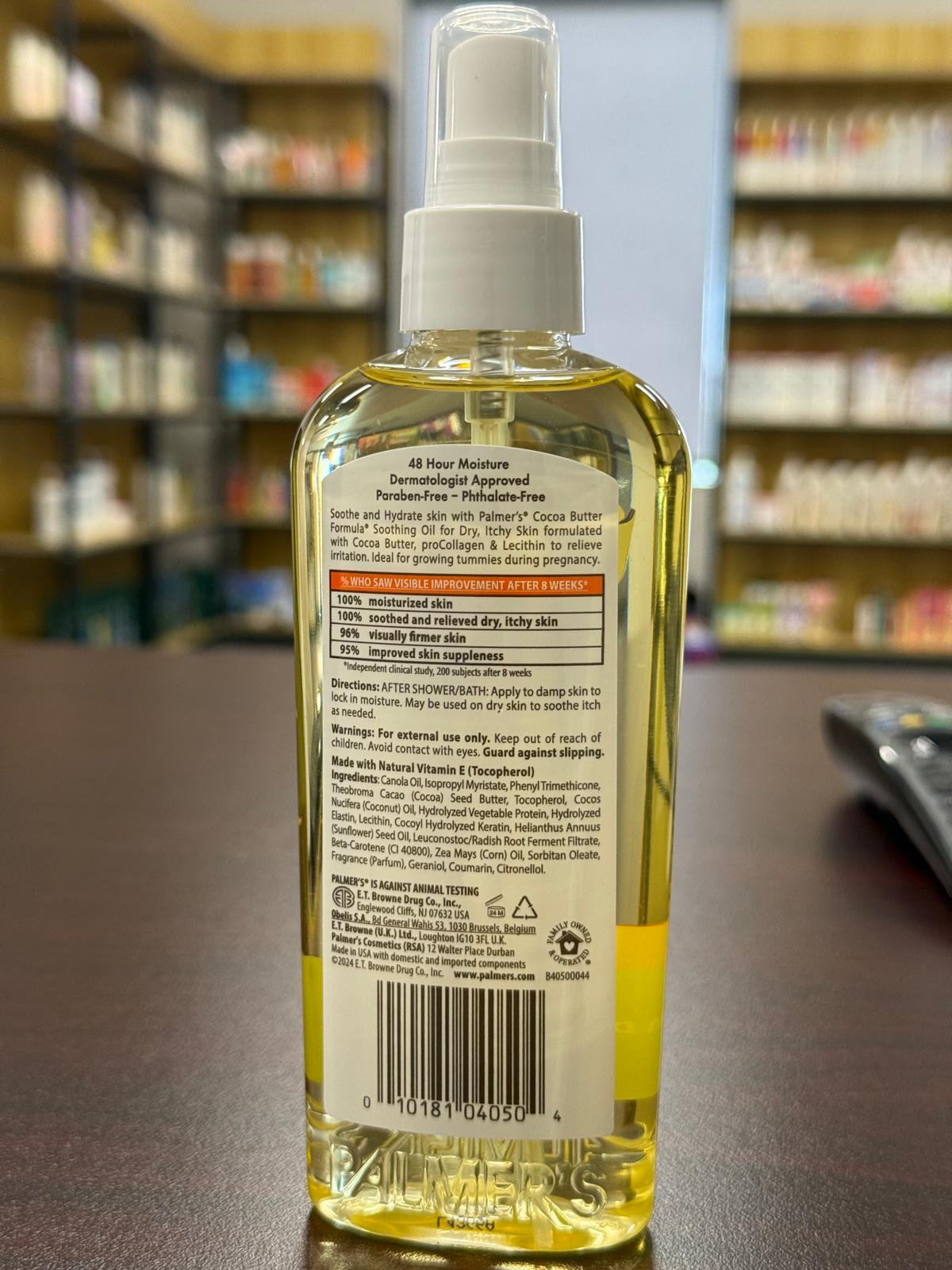 Palmers Cocoa Butter Formula Soothing Oil For Dry Itchy Skin - Premium Beauty Product