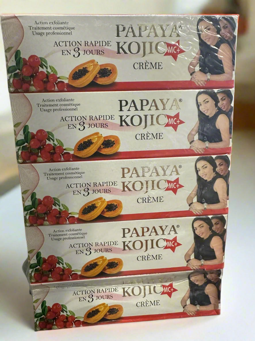 Papaya Kojic MC Cream Pack of 10 -Ea 50grm - Premium Beauty Product