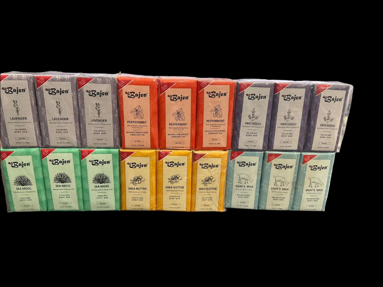Bajen Patchouli Bar Soap 7 Oz Pack Of 6 - Premium Beauty Product