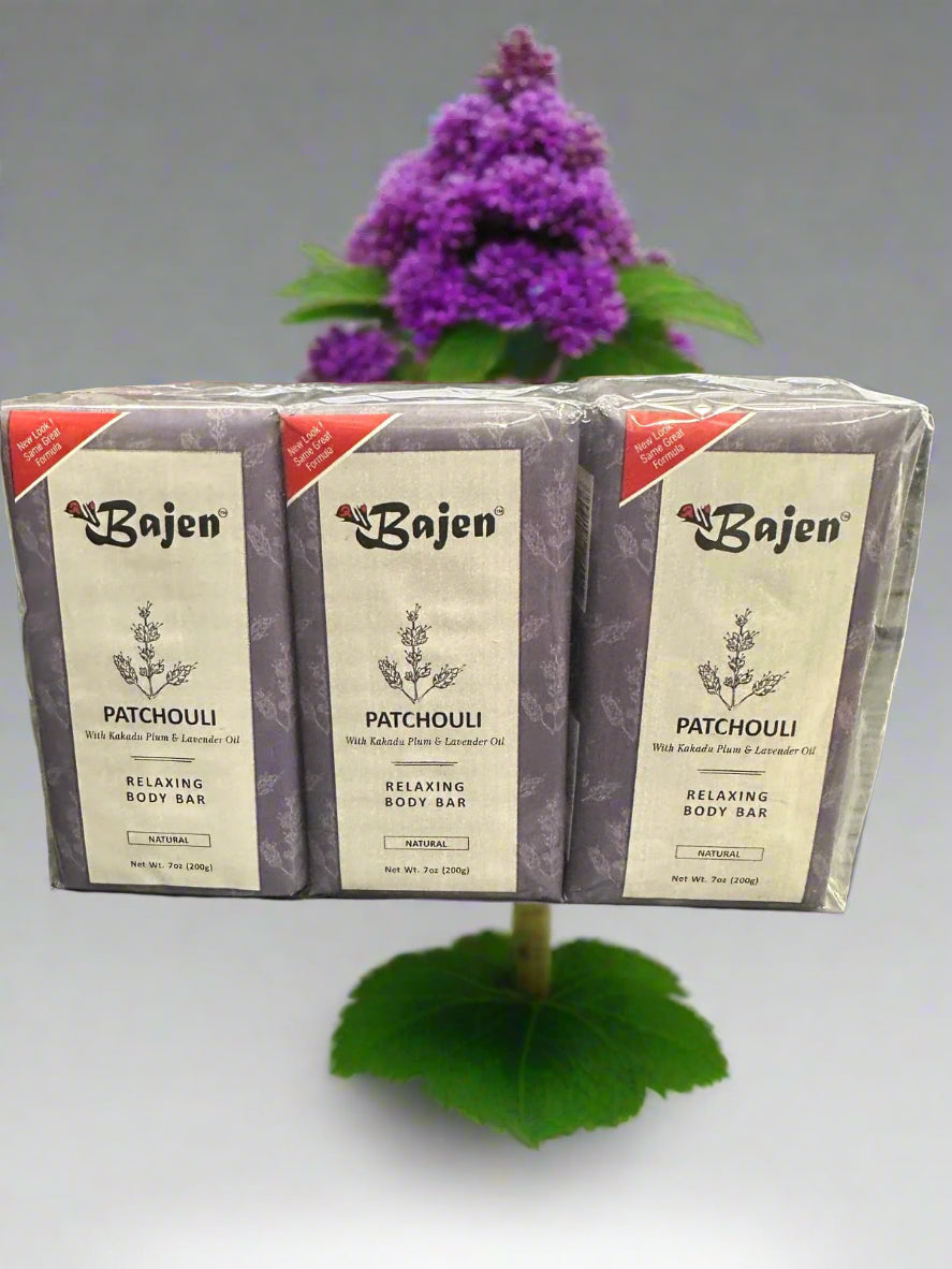 Bajen Patchouli Bar Soap 7 Oz ( pack of 6 ) - Premium Beauty Product