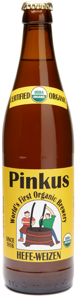 20pk-Pinkus Organic Hefeweizen Beer, Germany (500ml)