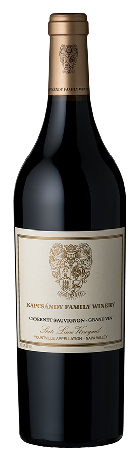 2015 Kapcsandy Family Winery State Lane Vineyard Grand-Vin Cabernet Sauvignon, Napa Valley, USA (750ml)