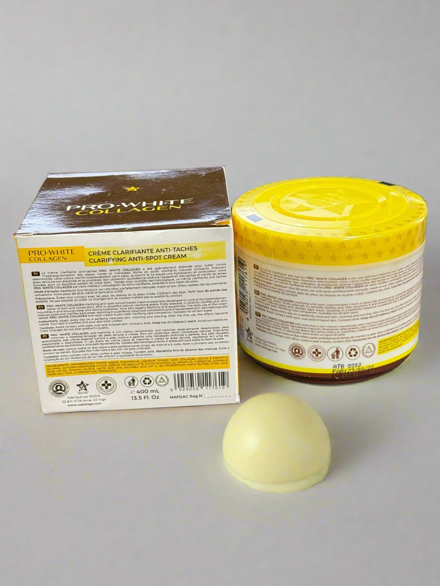 The One Pro White Collagen Shea Butter Egg Yolk 400 Ml 15 5  - Premium Beauty Product