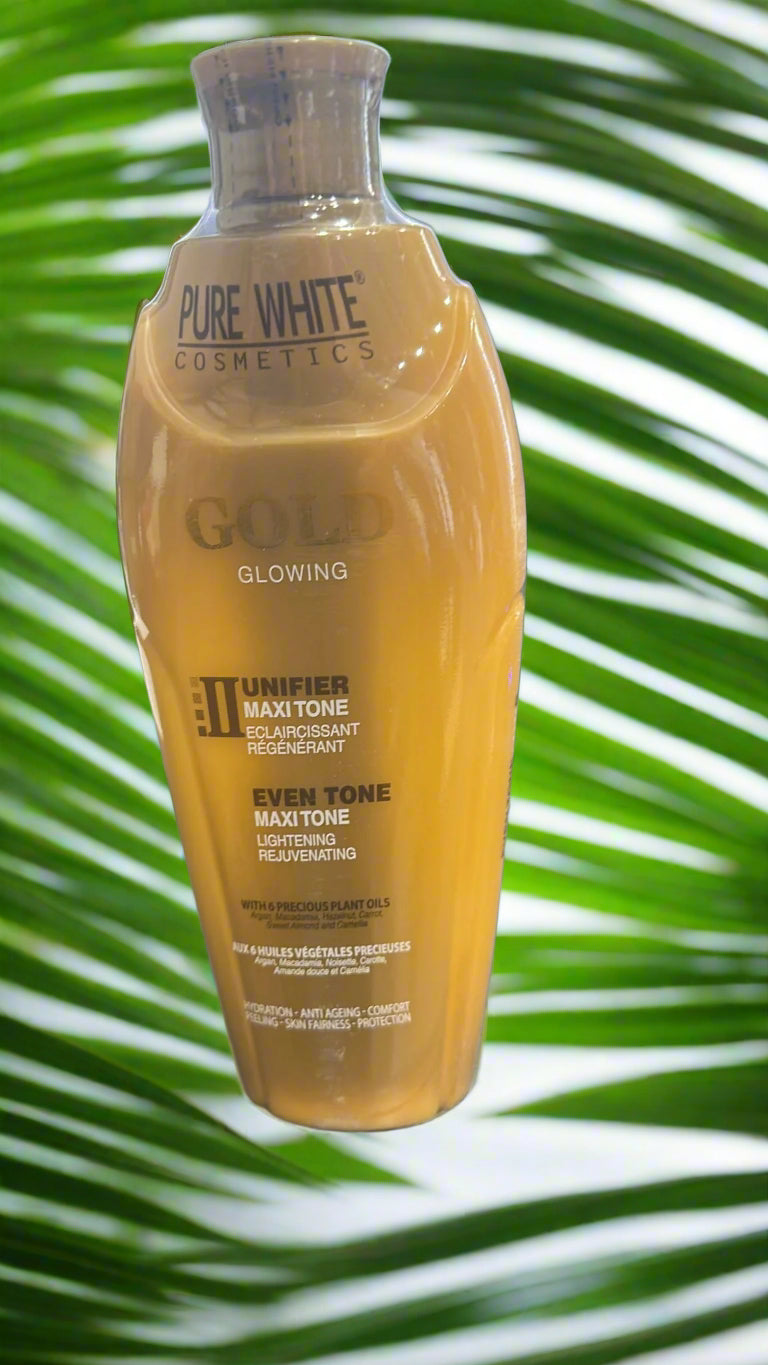 Pure White 2 Gold Glowing Even Tone Maxi Tone Lotion 400 ml - Premium Beauty Product