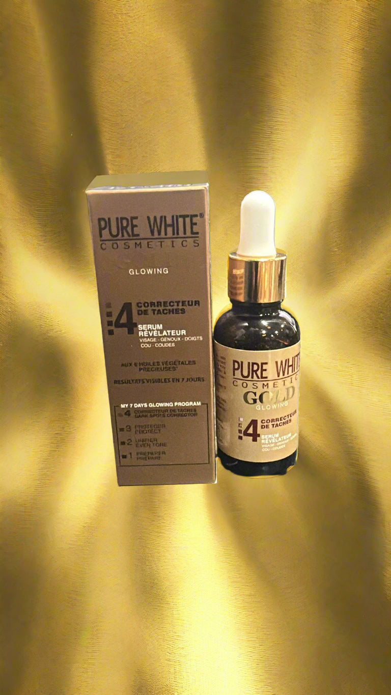 Pure White Gold  Dark Spots Corrector (DSR ) Serum 30ml 1 oz - Premium Beauty Product