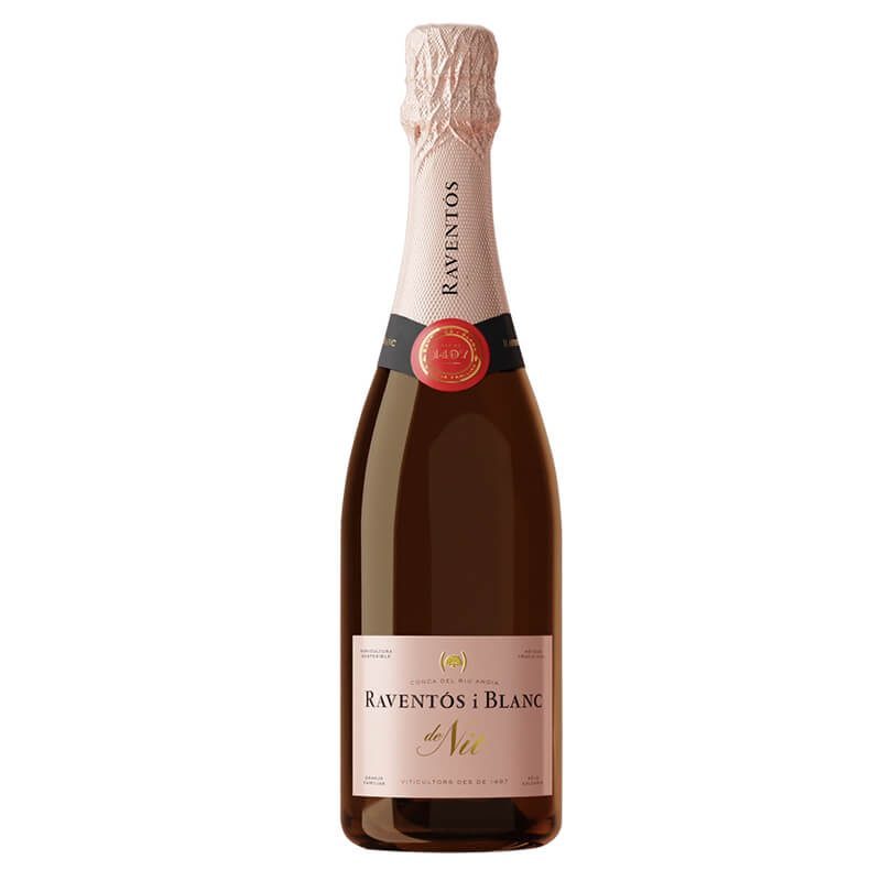 2023 Raventos I Blanc 'De Nit' Rosado Espumoso Conca del Riu de Arnoia, Catalonia, Spain (750ml)