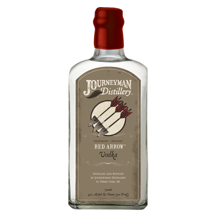 Journeyman Distillery Red Arrow Vodka, Michigan, USA (750ml)