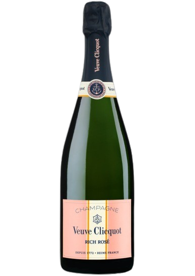 Veuve Clicquot Ponsardin Rich Rose Champagne, France (750ml)