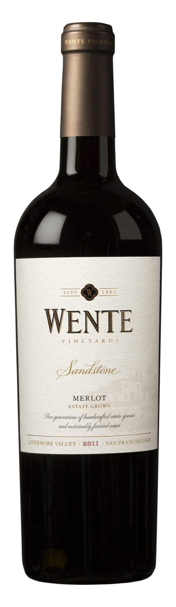 2022 Wente Vineyards Sandstone Merlot, Arroyo Seco, USA (750ml)