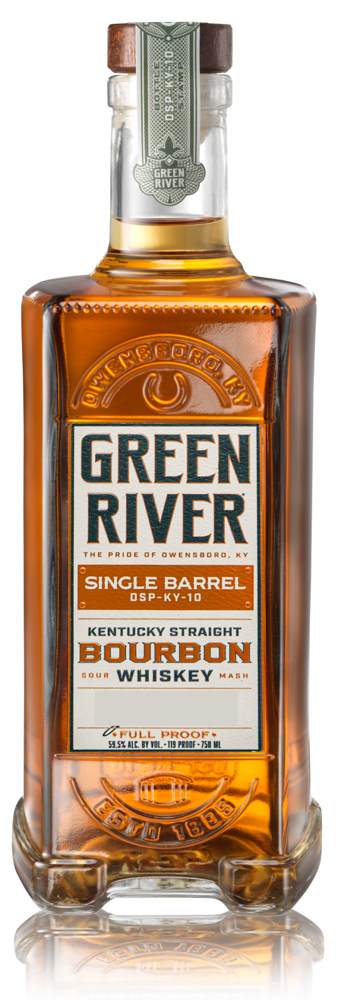 Green River Single Barrel Bourbon, Kentucky, USA (750ml)