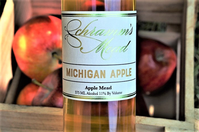 Schramm's Michigan Apple Mead, Michigan, USA (375ml) HALF BOTTLE