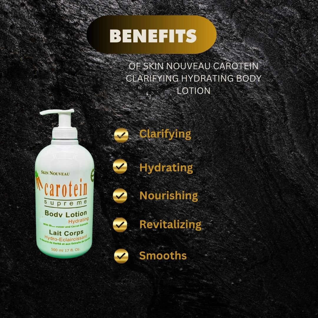 Skin Nouveau Carotein Clarifying Hydrating Body Lotion 500Ml - Premium Beauty Product
