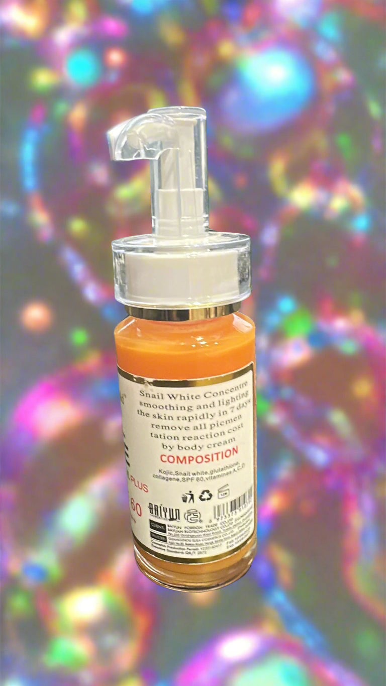 Snail White Gluta Concentre Oil Plus Spf60 - Premium Beauty Product