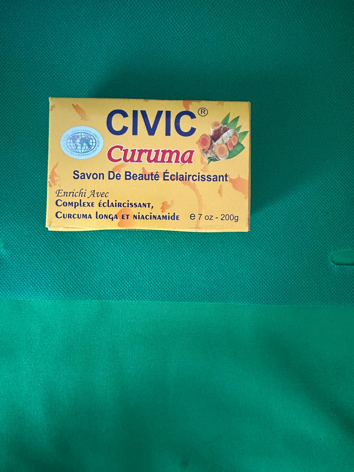 Civic Brightening Turmeric Soap 7 Oz 200 G - Premium Beauty Product