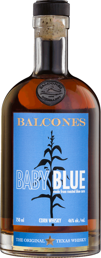 Balcones Distilling Baby Blue Corn Whisky, Texas, USA (750ml)