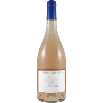 2018 Mistral Vallee Rose, Cotes du Luberon, France (750ml)