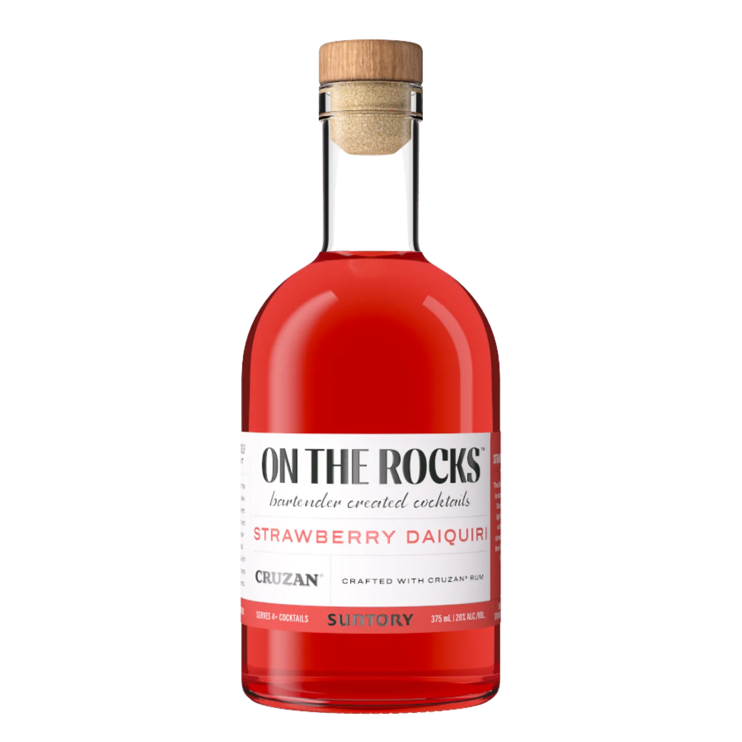 On The Rocks Premium Cocktails The Strawberry Daiquiri, Texas, USA (375ml)
