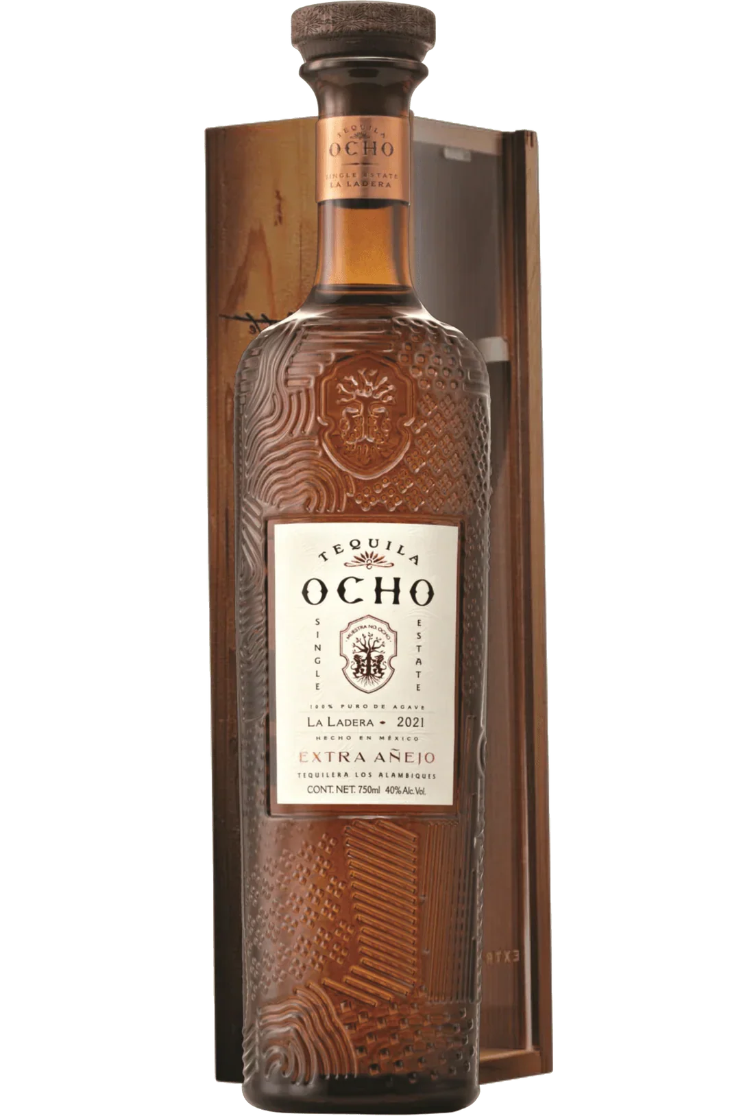 Tequila Ocho Tequila Extra Anejo, Jalisco, Mexico (750ml)