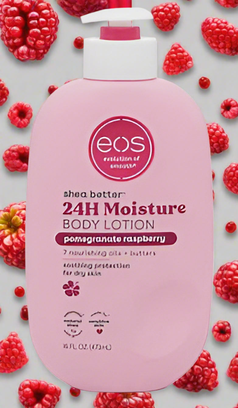 EOS  Shea Better Moisture Body Lotion - Pomegranate Raspberr - Premium Beauty Product