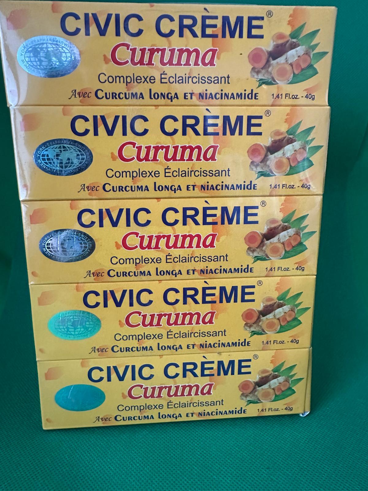 Civic Brightening Turmeric Tube Cream Complex 1.41 Oz ( 40 g - Premium Beauty Product