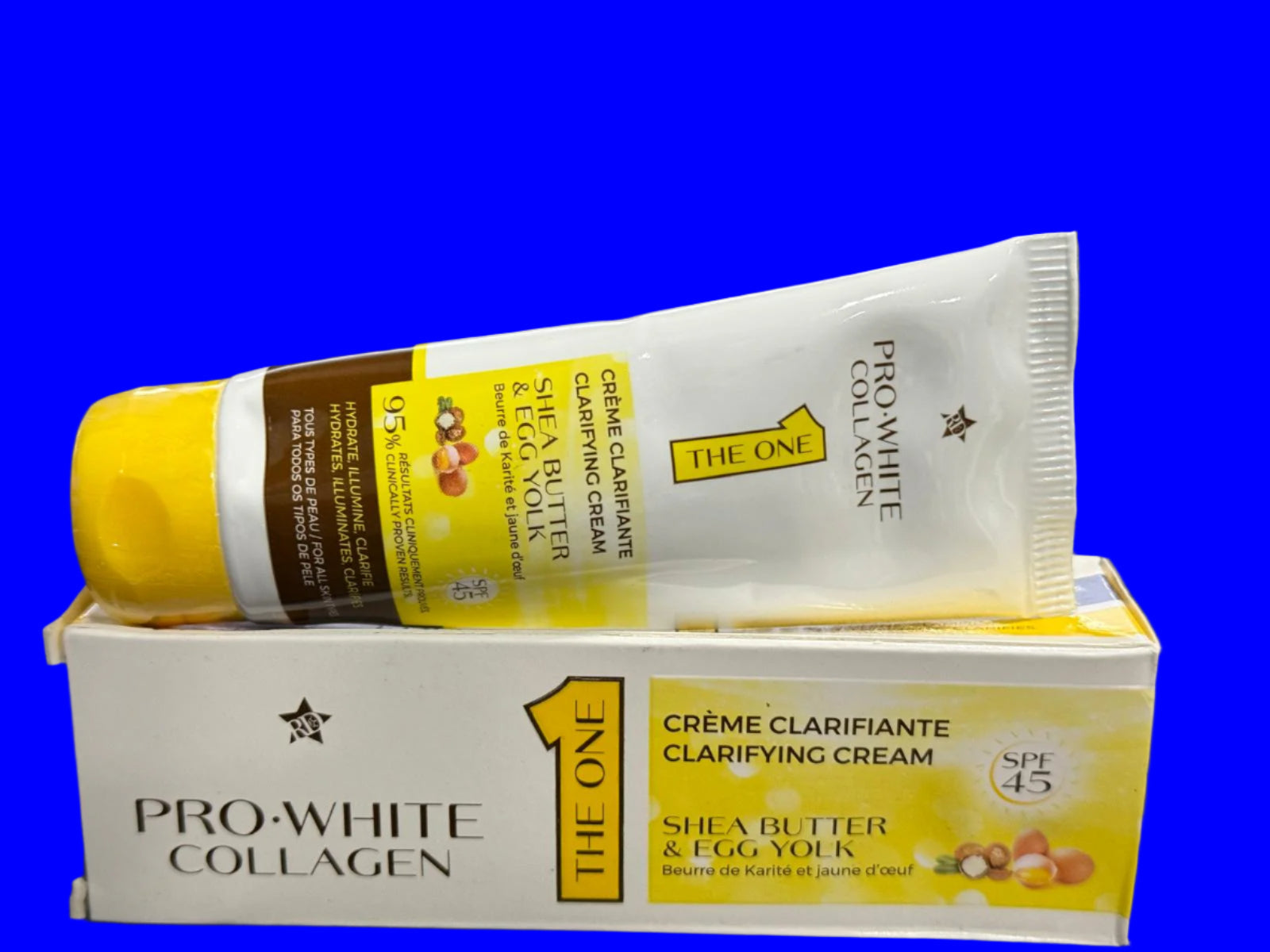 The One Pro White Collagen Shea Butter Egg Yolk Body Ceam 70 - Premium Beauty Product