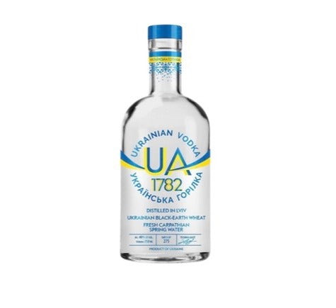 UA 1782 Ukranian Vodka  (750ml)