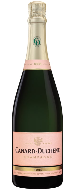 NV Canard-Duchene Brut Rose, Champagne, France (750ml)