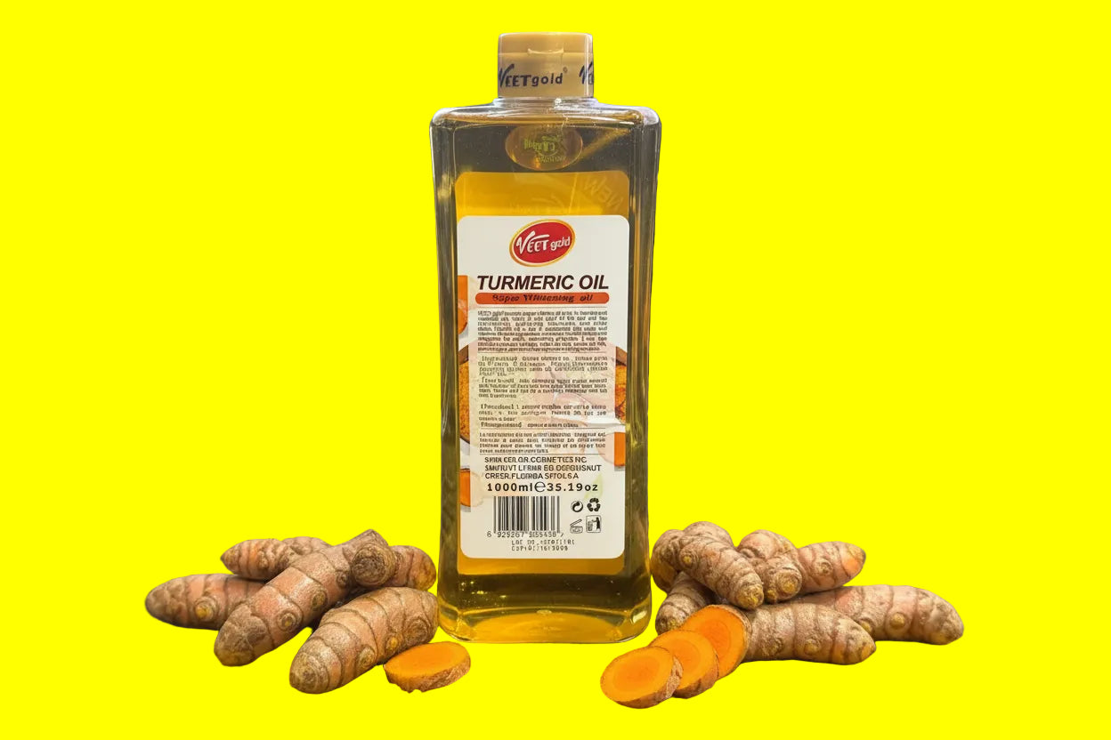 Veetgold Turmeric Super Whitening Oil 1000Ml - Premium Beauty Product