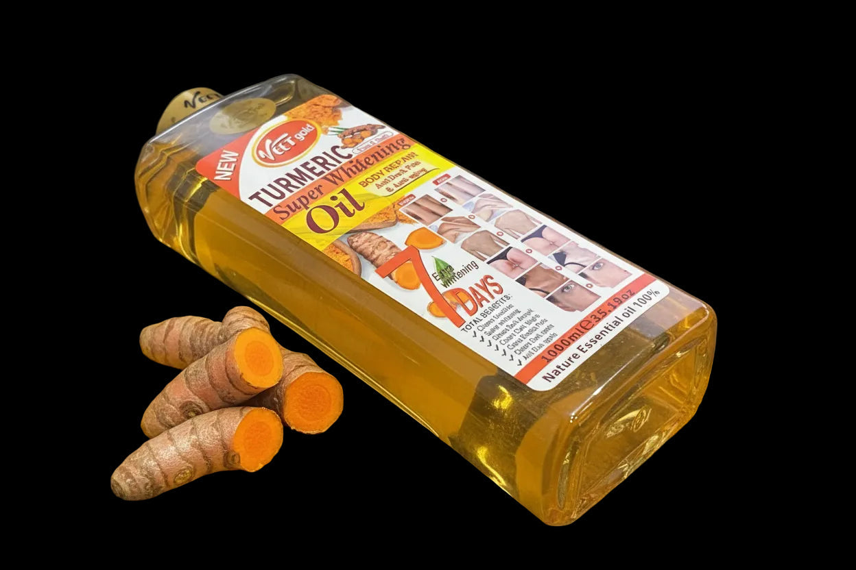 Veet Gold Turmeric Super Whitening Oil 1000ml - Premium Beauty Product