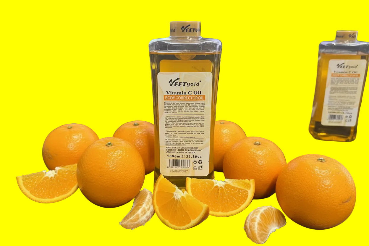 Veetgold Vitamin C Body Corrector Oil Face Body 1000 Ml 35 1 - Premium Beauty Product