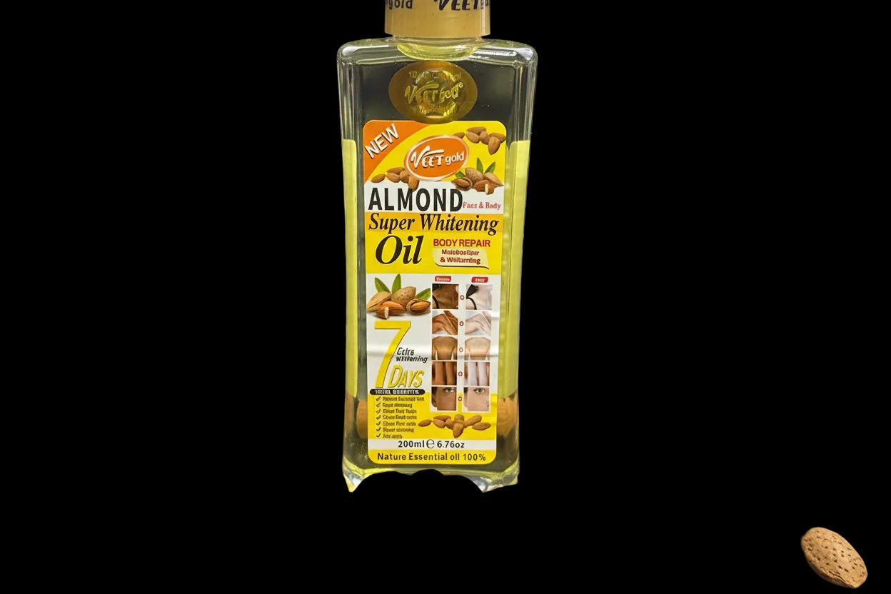 Veet Gold Almond Super Whitening Oil (200ml) - Premium Beauty Product
