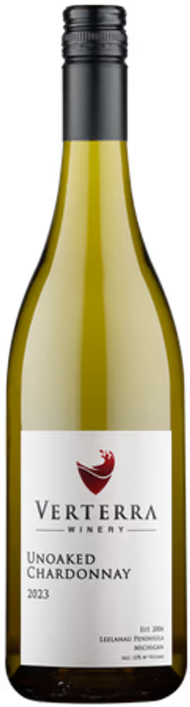 2023 Verterra Winery Unoaked Chardonnay, Leelanau Peninsula, USA (750ml)
