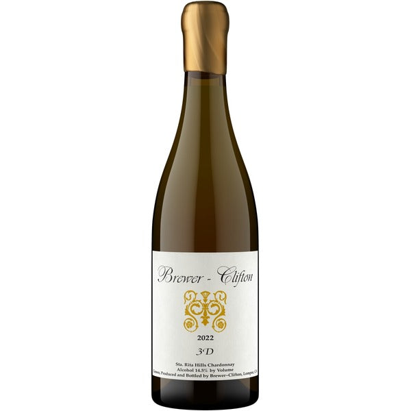 2022 Brewer-Clifton 3D Chardonnay, California, USA (750ml)