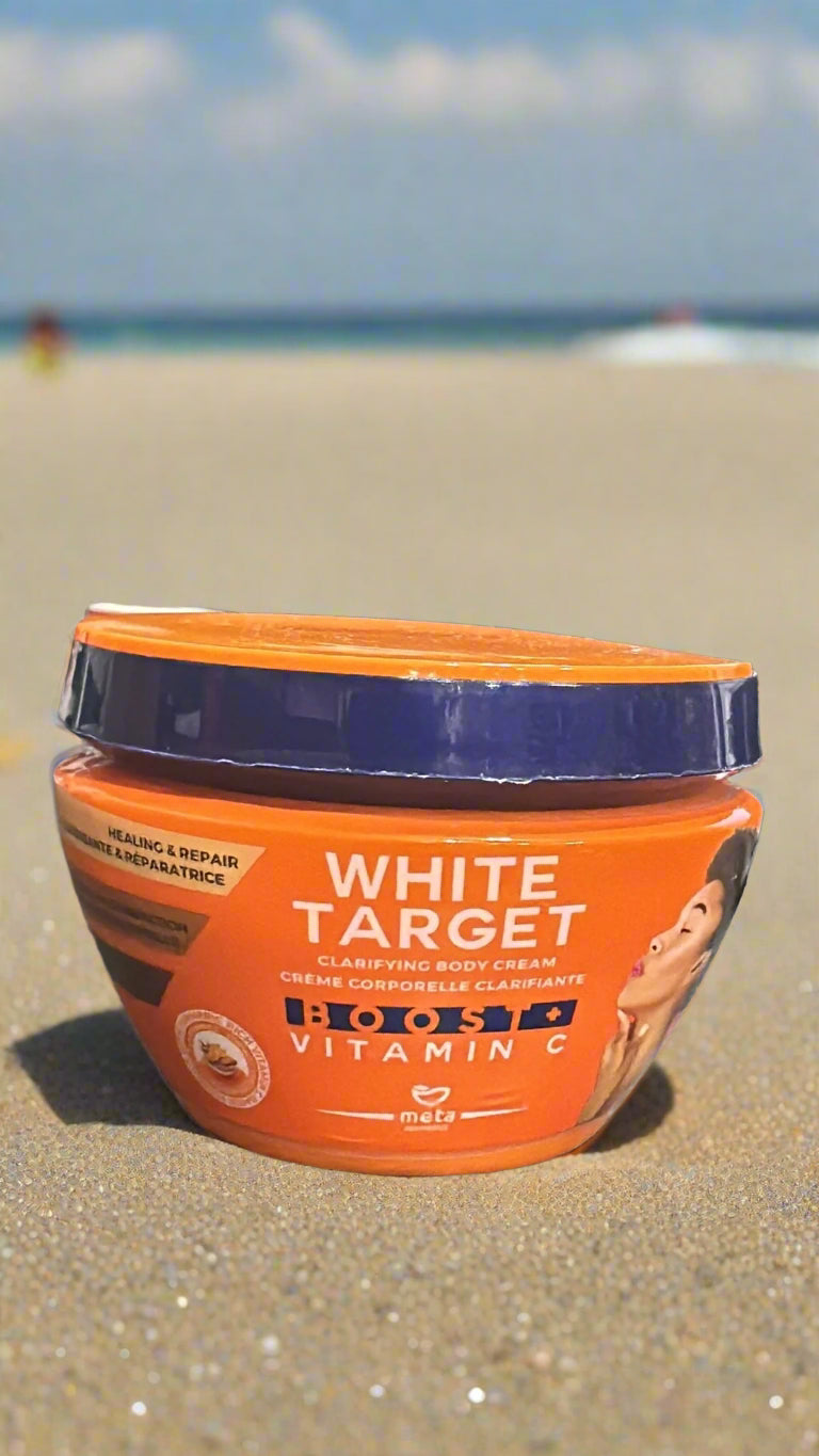 White Target Clarifying Body Cream Vitamin-C 250 ML Boost - Premium Beauty Product