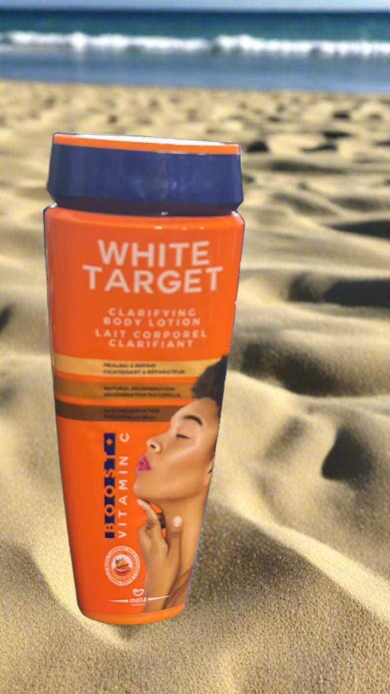 White Target Clarifying Body Lotion Vitamin-C 400 ML Boost - Premium Beauty Product