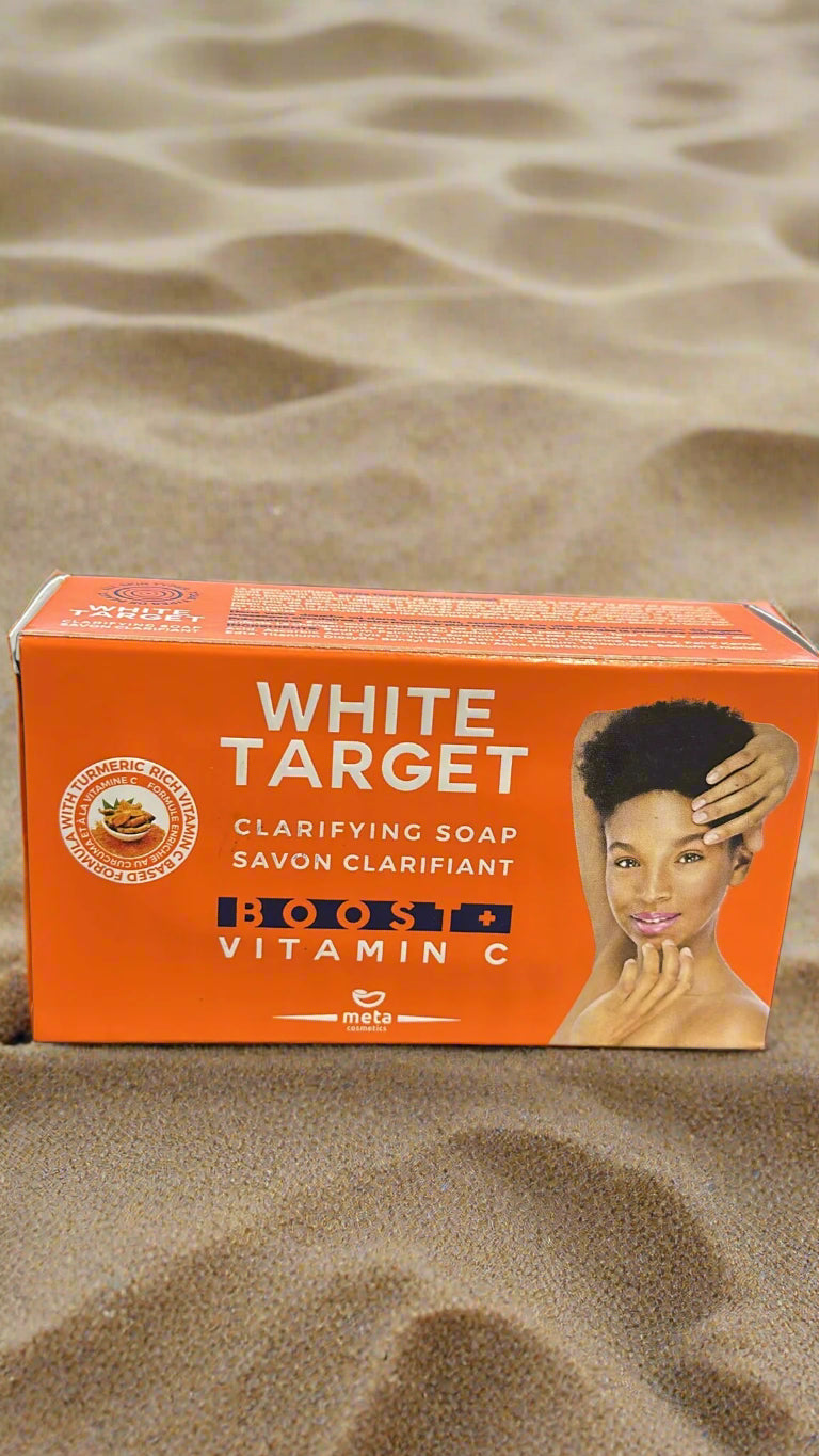 White Target Clarifying Soap  Vitamin-C 200 Grm ML Boost - Premium Beauty Product