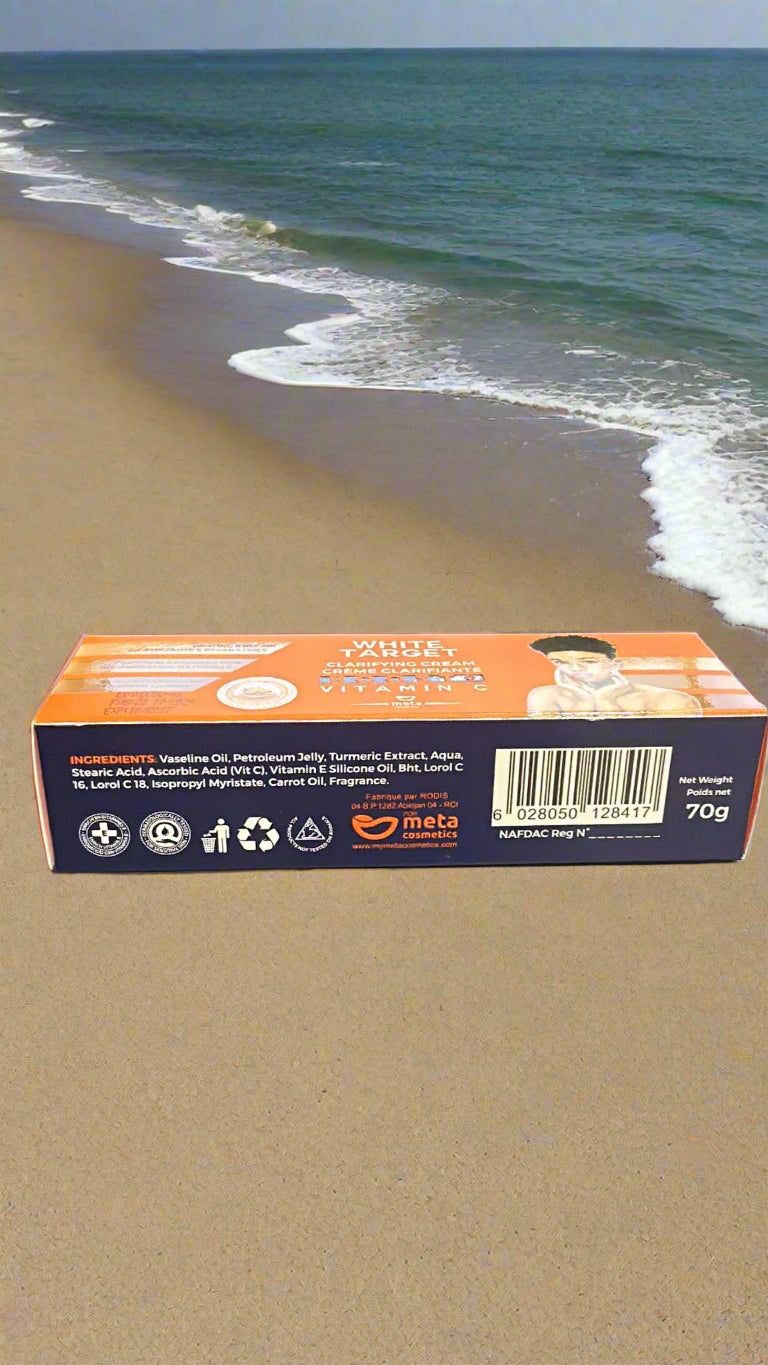 White Target Clarifying Cream Tube Vitamin C 70 Grm Ml Boost - Premium Beauty Product