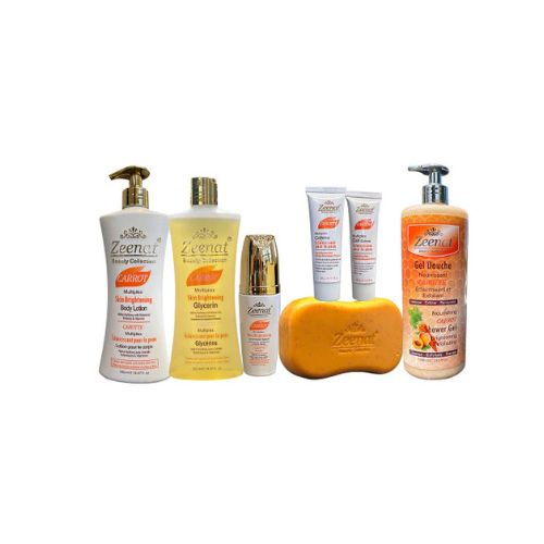 Zeenat Carrot 7 pcs Advanced Skin Set - Premium Beauty Product